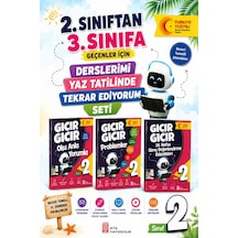 2.sınıftan 3.sınıfa Geçenler İçin Derslerimi Yaz Tatilinde Tekrar Ediyorum Seti -4