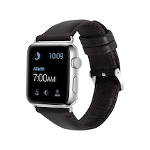 E2M Apple Uyumlu  Watch 42-44MM KRD-10 DERI ACI KAHVE