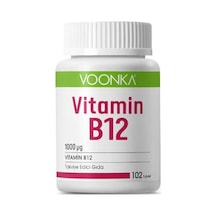 Voonka Vitamin B12 1000 Mcg 102 Tablet