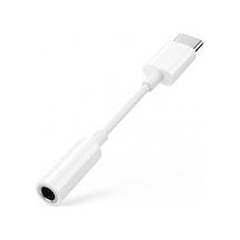 Usb-c To 3.5mm Jak Kulaklık Adaptörü - Dijital Dönüştürücü - Tüm Cihazlarla Uyumlu - Siyah - Ko