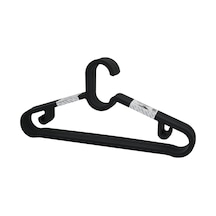 10pcs Plastik - Antrasit Gri Elbise Askısı 5361 Çok Renkli