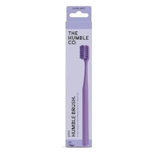 - Humble Brush Adult Soft - 7.000 Kıl İçeren Bitki Bazlı Diş Fırçası Renk Asortili Açık Ahşap