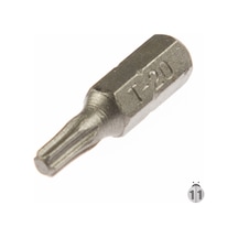 T20 1/4" Torx Bits 25 Mm Cr-v