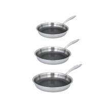 Emsan Pro Tri Ply 3'lü Çelik Tava Seti 20-24-28 Cm