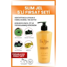 Slim Jel - Sıkılaştırıcı - Toparlayıcı - Çatlak Ve Selülit Bakım Jeli 5'li Set