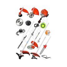 Lieber German LGT20X 4In1 Tırpan + Benzinli Budama Testeresi + Çit Budama + Dal Biçme Tırpan Makinesi