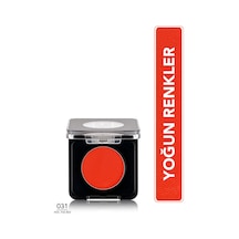 Flormar Mono Yüksek Pigmentli & Mat Bitişli Kompakt Göz Farı 031 Feel The Red