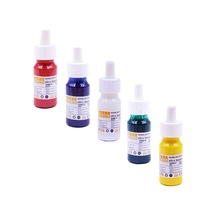 Ebru Boyası 25 Ml. Kırmızı - Mavi - Yeşil - Sarı - Beyaz
