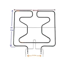 Siemens Ankastre Fırın Rezistansı , Fırın Alt Rezistans 00682466