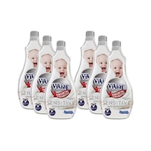 Viking Yumuşatıcı Konsantre Sensitive 1.440ml 60 Yıkama X 6 Adet 3'lü Set