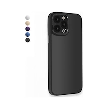 İphone Uyumlu 15 Pro Max Kılıf Freya Lazer Lens Kamera Çerçeveli Silikon Kapak