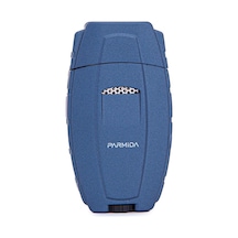 Çift Torch Pürmüz Lacivert Metal Puro Çakmağı - Tr7332