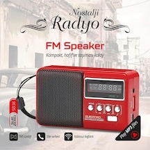 Subzero Sb38 Mini Nostalji Tws/fm Bluetooth Müzik Kutusu Siyah