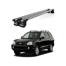 Trio-ı Hyundai Santa Fe 2006-2009 Uyumlu Kilitli Ara Atkı 120cm Port Bagaj Tavan Barı