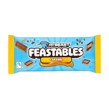Mrbeast Feastables Çikolata 60 G Karamel 6'li Avantaj Paketi - 6 Adet Tarı