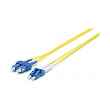 Fibre Fiber Optik  Patch Cord Kablo Dublex SM SC-LC 80MT