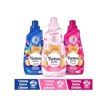 Yumoş Orkide + Lilyum + Şakayık Çamaşır Yumuşatıcısı 3 x 1440 ML
