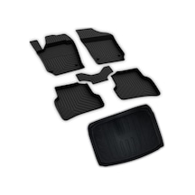 Skoda Fabia Ferrous 4D Paspas ve 3D Bagaj Havuzu 2018 2020