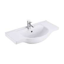 Serel Tezgahüstü Etajerli Lavabo 47x75 Cm - 1843tds110h Diğer
