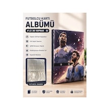 Cantex Tech Futbolcu Kartları Koleksiyon Oyun Kartı Albümü 120 Kartlık - Koleksiyon Kart Albümü2