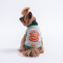Grey-gri Good Vibes Tişört Kedi Köpek Tişörtü-kedi Köpek Kıyafeti