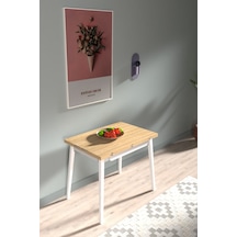 Vilinze Avanos Ahşap Ayaklı Katlanır Kanatlı Mdf Mutfak Masası - 60x90+60 90x120 Cm Naturel Vilinze Avanos Ahşap Ayaklı Katlanır Kanatlı Mdf Mutfak Masası - 60x90+60 90x120 Cm Naturel