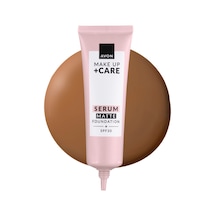 Make Up + Care 3ü 1 Arada Mat Serum Fondöten 30 Ml. 435n Warm Deep Tan 0