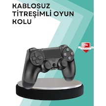 Kablosuz Ps4 Oyun Kolu - Çift Titreşimli Motor, Uzun Pil Ömrü Ve Hassas Kontrol