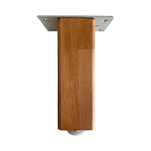Kale 18cm Ayarlı Ahşap Ayak Mobilya Masa Ve Dolap Ayağı 18cm Kayın/gürgen Ağacı