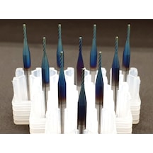 Çap 1.5 Mm Düz Karbür Parmak Freze Elmas Çakı Pff015R00Z4L380S001