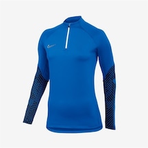 Nike W Nk Df Strk Drill Top K Kadın Eşofman Üstü Mavi