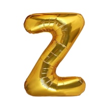 Beysüs Harf Folyo Balon Gold Z Harf 40 İnç