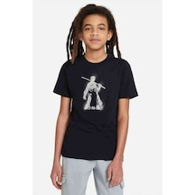 Tshirthane Death Note Ölüm Meleği Baskılı Unisex Çocuk Siyah T-Shirt