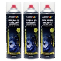 Motip Fren Balata Temizleme Spreyi 500 Ml Brake Cleaner - 3 Adet