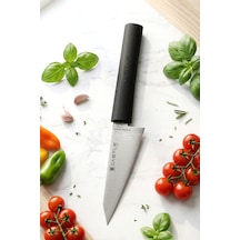 Asia Serisi Cut Uzak Doğu Mutfak Şef Bıçağı Et Ekmek Sebze Salata Şef Bıçak Lzg-124x Siyah