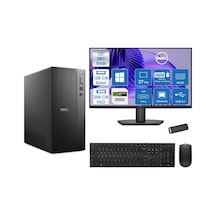 Dell Tower Essential QVT1260 BTO-01400723H36-126270723H36 i7-14700 128 GB 256 GB SSD RTX3050 27" W11H Masaüstü Bilgisayar + USB Bellek
