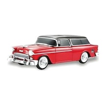 1955 Model Klasik Araba Bluetooth Hoparlör Speaker 10 Watt Fm Radyo Sd Kart Usb Kırmızı