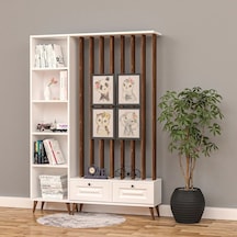 Wave Kitaplık Mdf Beyaz