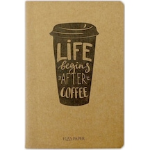 Life Begins Coffee - Defter N11.28331
