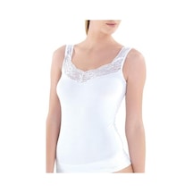 Blackspade 1343 Bayan Comfort Dantelli Beyaz Atlet