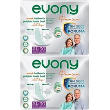 Evony Premium Belbantlı Extra Large XL Hasta Bezi 60 Adet