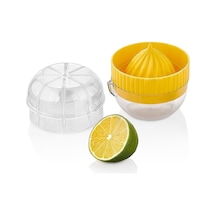 Qlux L-00239 İnci Mini Limon Sıkacak Renkli Plastik - 36'li Paket Diğer