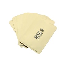 5/10 Adet Alüminyum Anti Rfid Kredi Kartı Tutucusu Anti Okuyucu Engelleme Banka Kimlik Kartı Çanta Kılıfı Koruma 5pcs