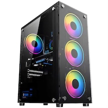Izoly Riot i7-2600 16 GB 512 GB M.2 NVMe 4 GB RX550 Masaüstü Oyuncu Bilgisayarı