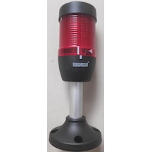 Emas Ik51l024xm03-k ,kırmızı-24vac/dc 1-kat Tepe Lamba