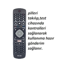 Philips Uyumlu Led Tv Netflix Tuşlu Tv Kumandası