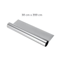 Aynalı Cam Filmi 30cm X 200cm Yapışkanlı Yansıtıcı Uv Koruma