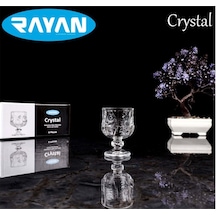 Rayan Crystal 6'lı Kahve Yanı Bardak Mudanis Diğer