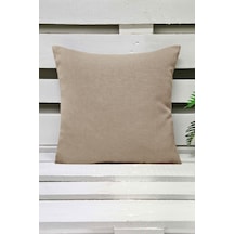 Premier Home Melodie Keten Kırlent Kılıfı Natural 45 x 45
