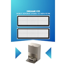 Dreame X10 Robot Süpürge Uyumlu 2'li Hepa Filtre